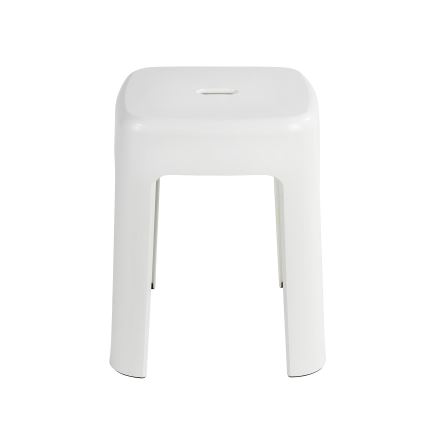 WENKO 22160100 - Sgabello ALASKA 37x45,5 cm, bianco