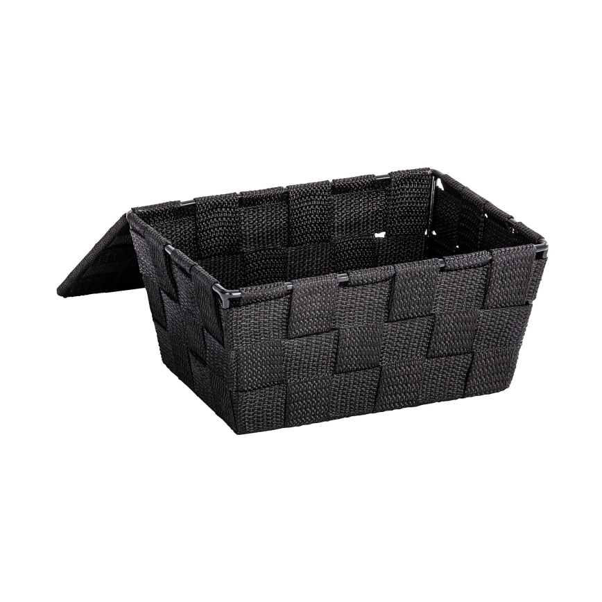 WENKO 22197100 - Panier ADRIA 19 x 14 cm noir