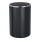 WENKO 22558100 - Corbeille INCA 18,5x25,5 cm noire/chrome brillant