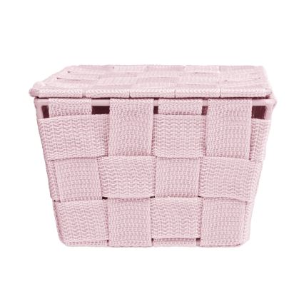 WENKO 22574100 - Panier ADRIA 19x14 cm rose
