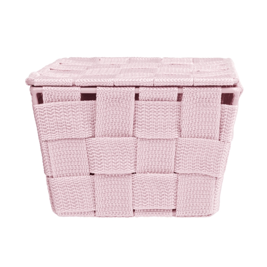 WENKO 22574100 - Panier ADRIA 19x14 cm rose
