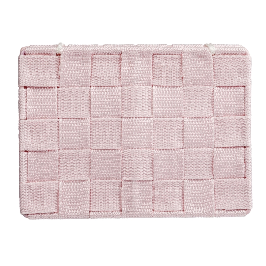 WENKO 22574100 - Panier ADRIA 19x14 cm rose