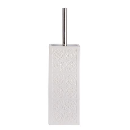 WENKO 22651100 - Scopino WC CORDOBA 9,5 x 35 cm, bianco