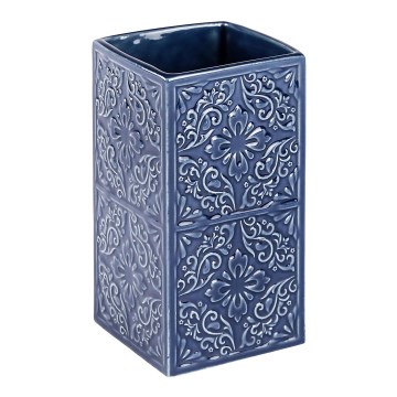 WENKO 22652100 - Gobelet CORDOBA 6,5 x 12 cm bleu