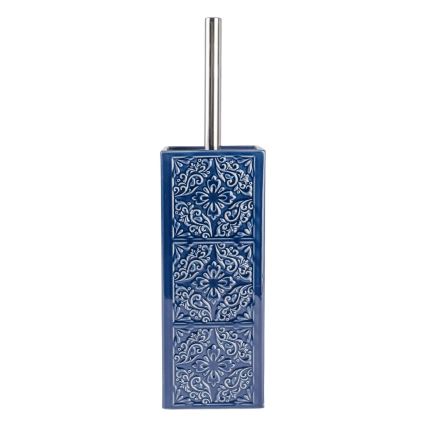 WENKO 22654100 - Brosse WC CORDOBA 9,5x35 cm bleue