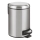 WENKO 22702100 - Abfalleimer LEMAN 17x25 cm Edelstahl satiniert/schwarz