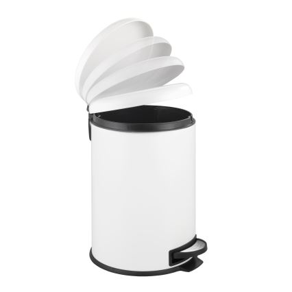 WENKO 22708100 - Panier LEMAN 30,5x44 cm blanc/noir