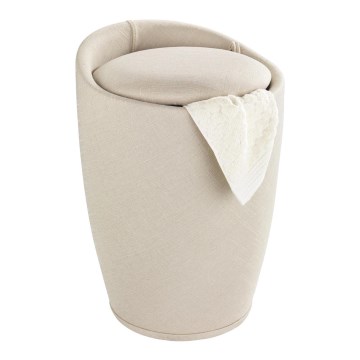 WENKO 22834100 - Sgabello CANDY 36x50,5 cm beige/nero