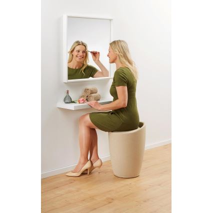 WENKO 22834100 - Sgabello CANDY 36x50,5 cm beige/nero