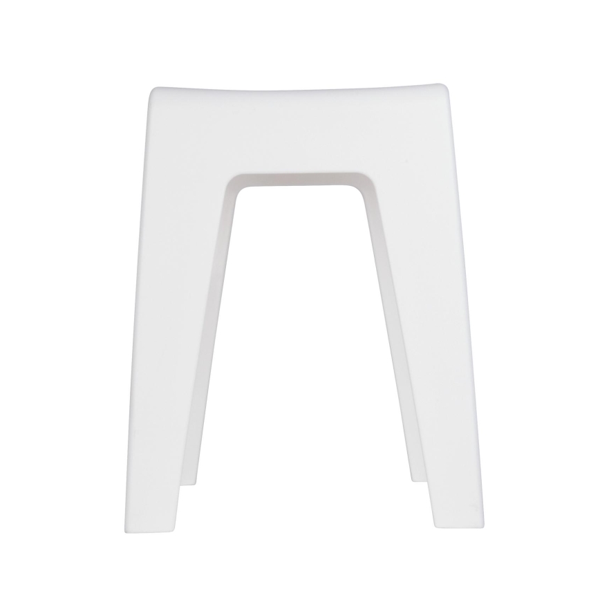 WENKO 22943100 - Tabouret KUMBA 38x47 cm blanc