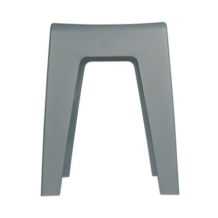 WENKO 22944100 - Sgabello KUMBA 38x47 cm grigio