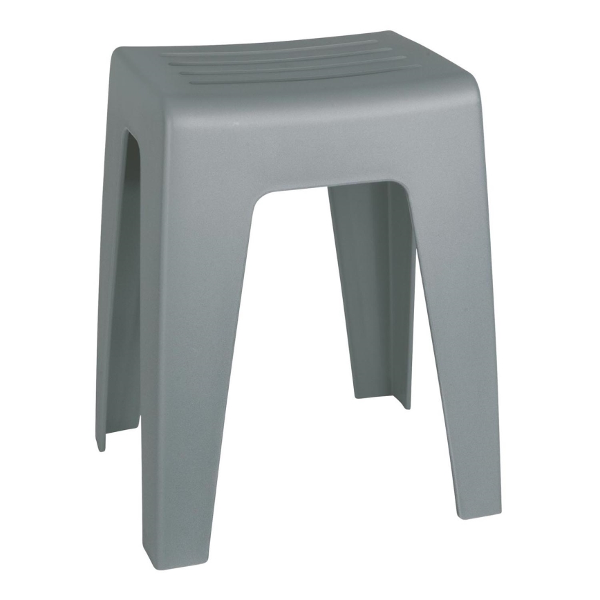 WENKO 22944100 - Tabouret KUMBA 38x47 cm gris