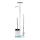 WENKO 23364100 - Brosse WC DEBAR 21x70,5 cm inox/satiné/blanc
