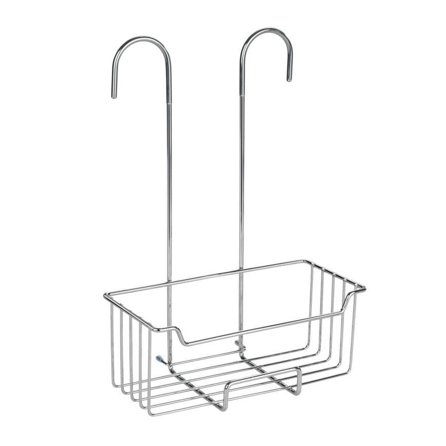 WENKO 23499100 - Mensola doccia MILO 25x36 cm acciaio inox/argento/trasparente