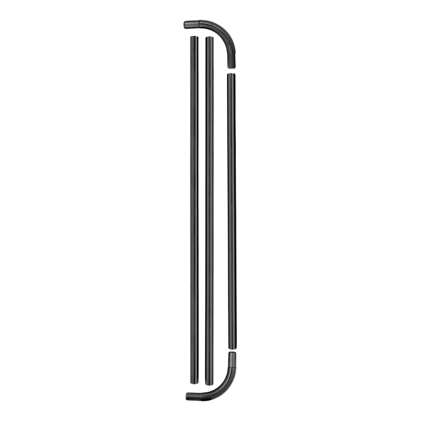 WENKO 23565100 - Stange 2x2 cm, schwarz