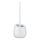 WENKO 23646100 - Scopino WC BADI 13,5x38 cm bianco