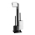 WENKO 23708100 - Scopino WC RIVALTA 18x70 cm nero
