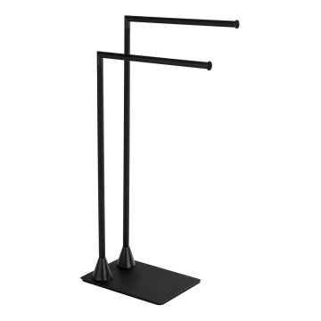 WENKO 23711100 - Porta asciugamani HELLA 41x79 cm nero