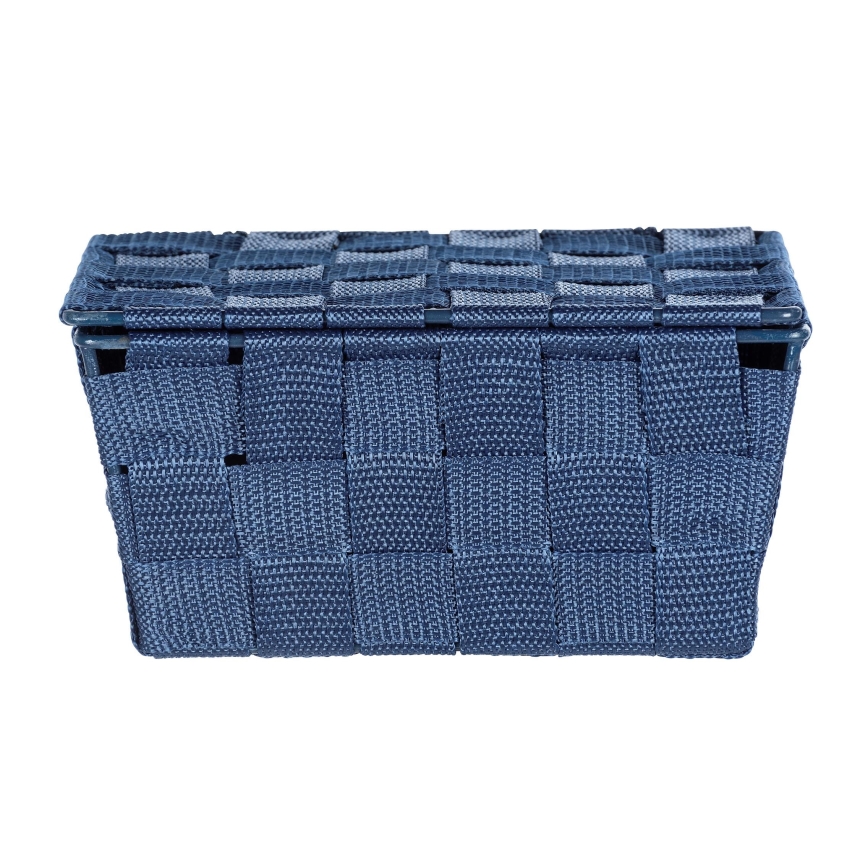 WENKO 23786100 - Panier ADRIA 19x14 cm bleu