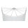 WENKO 23863100 - Support de douche 96 x 72 cm, acier inoxydable/blanc