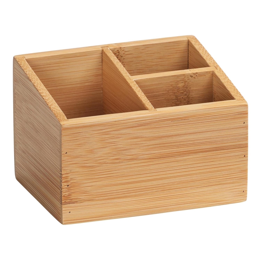 WENKO 23916100 - Organizer TERRA, 12 x 9 cm, braun