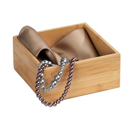 WENKO 23919100 - Tablett TERRA 15x7 cm braun