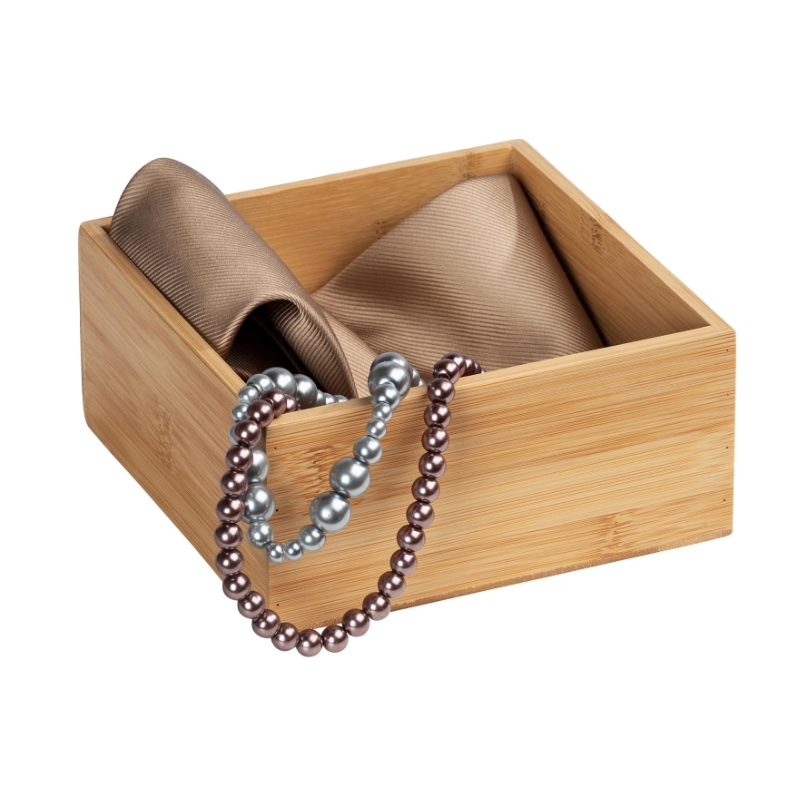 WENKO 23919100 - Tablett TERRA 15x7 cm braun