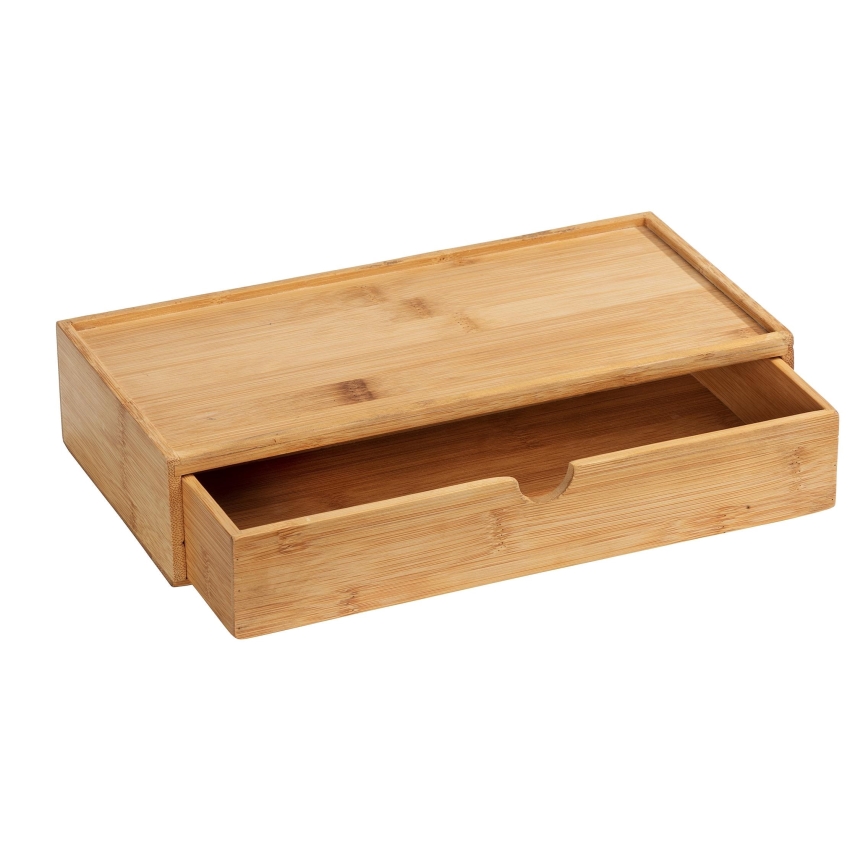 WENKO 23921100 - Scatola TERRA 28 x 14 cm, marrone