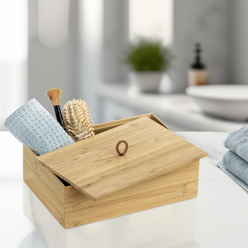 WENKO 23924800 - Boîte TERRA 22x15 cm marron