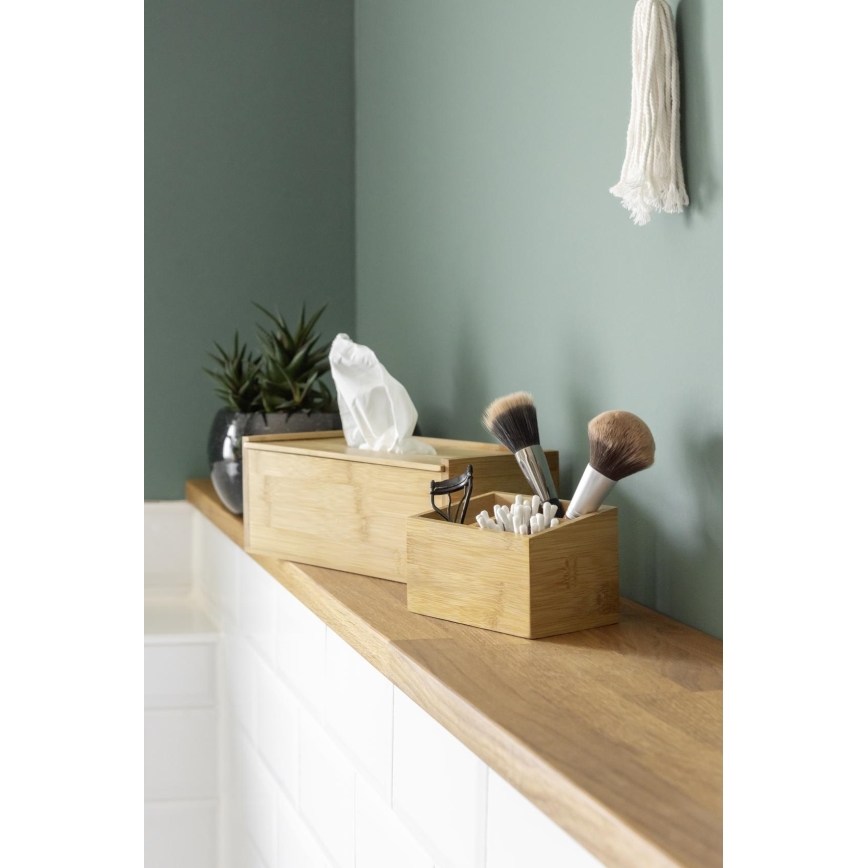 WENKO 23925100 - Porta fazzoletti TERRA 25x13 cm marrone