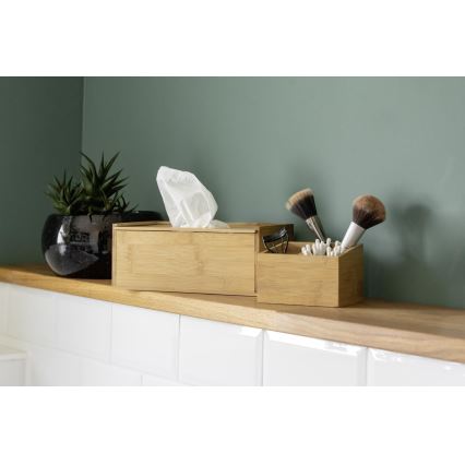WENKO 23925100 - Porta fazzoletti TERRA 25x13 cm marrone