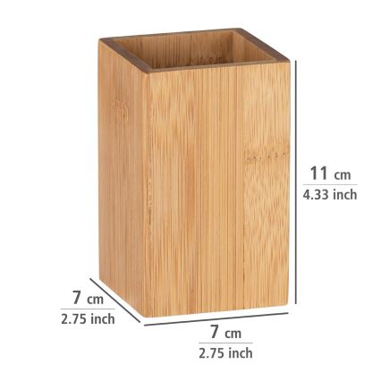 WENKO 23983100 - Becher PADUA 7x11 cm braun
