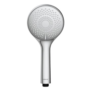 WENKO 23995100 - Tête de douche WATERSAVING SYSTEM 11x11 cm, chrome brillant