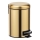 WENKO 24009800 - Abfalleimer LEMAN 17x25 cm Edelstahl/goldfarben/schwarz