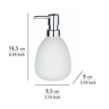 WENKO 24011100 - Seifenspender POLARIS 390 ml weiß