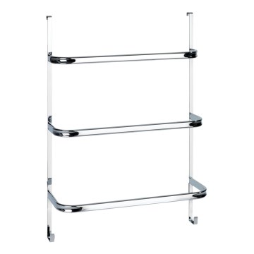 WENKO 24025100 - Porta asciugamani IRPINIA 54,5x77,5 cm cromo lucido