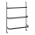 WENKO 24026100 - Porta asciugamani IRPINIA 54,5x77,5 cm nero