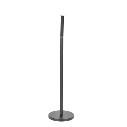WENKO 24034100 - Portarotolo per carta igienica 21x55 cm nero/argento