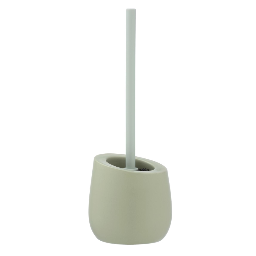 WENKO 24120100 - Brosse WC BADI 13,5x38 cm verte