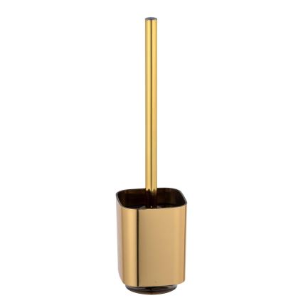 WENKO 24162100 - Scopino WC AURON 9x38,5 cm dorato