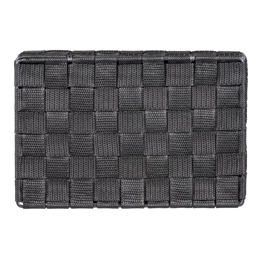 WENKO 24223100 - Cestino ADRIA 26x17 cm grigio/antracite