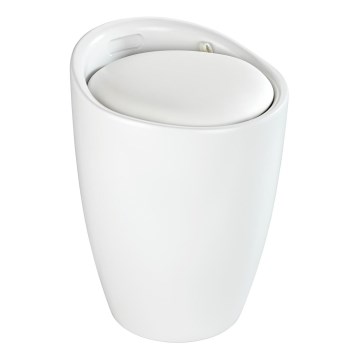 WENKO 24228100 - Sgabello CANDY 36x50,5 cm bianco/nero
