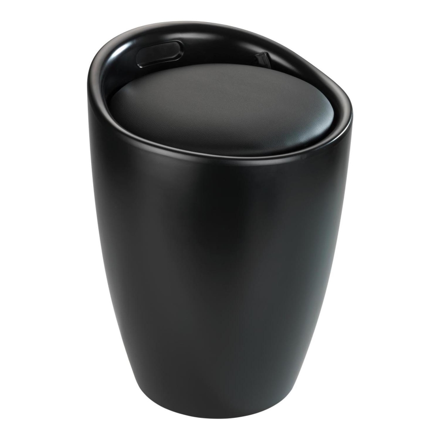 WENKO 24229100 - Sgabello CANDY 36x50,5 cm nero