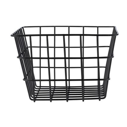 WENKO 24371100 - Korb VIANA 18x25 cm schwarz