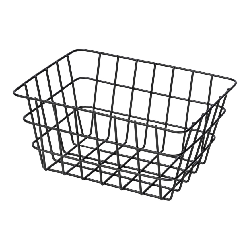 WENKO 24371100 - Panier VIANA 18x25 cm noir