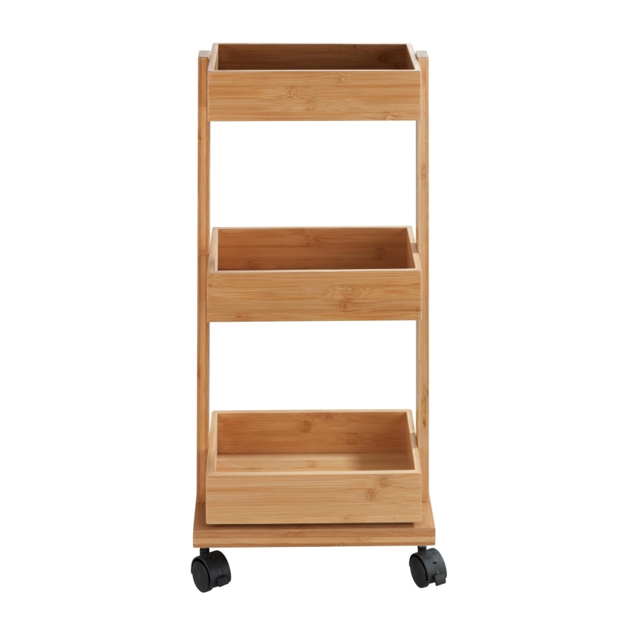 WENKO 24390100 - Scaffale TORTONA 18x71,5 cm marrone/nero