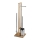 WENKO 24391100 - WC-Bürste RIVALTA 18x70 cm braun/weiß/schwarz