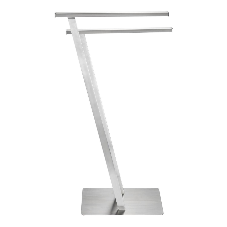 WENKO 24397100 - Porta asciugamani LIRIO 20x76,5 cm acciaio inossidabile/satinato