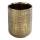 WENKO 24400100 - Bicchiere portaspazzolini RIVARA 7,5x9,5 cm oro