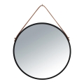 WENKO 24424100 - Specchio BORRONE 40x40 cm nero/argento